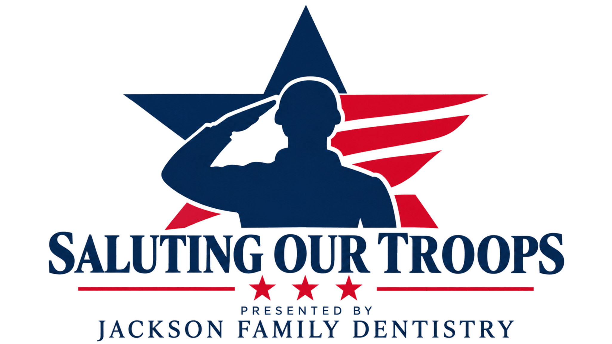 Saluting Our Troops Veterans Day free dentistry event at Jackson Family Dentistry